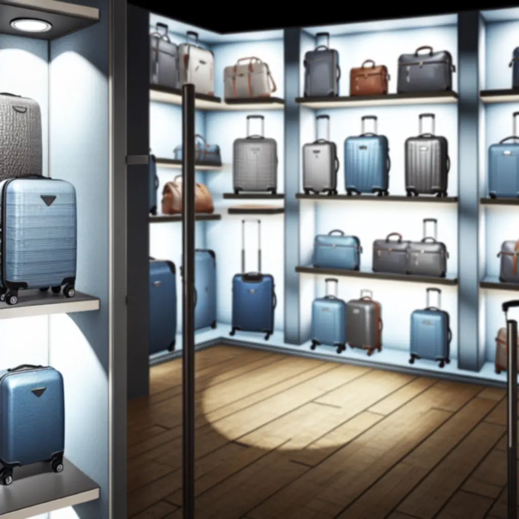 Ekspozycja bestsellerowych walizek podróżnych  traveelgear