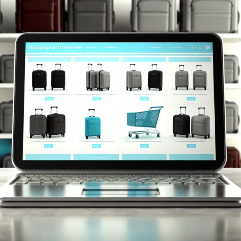 Podsumowanie koszyka z produktami podróżnymi traveelgear