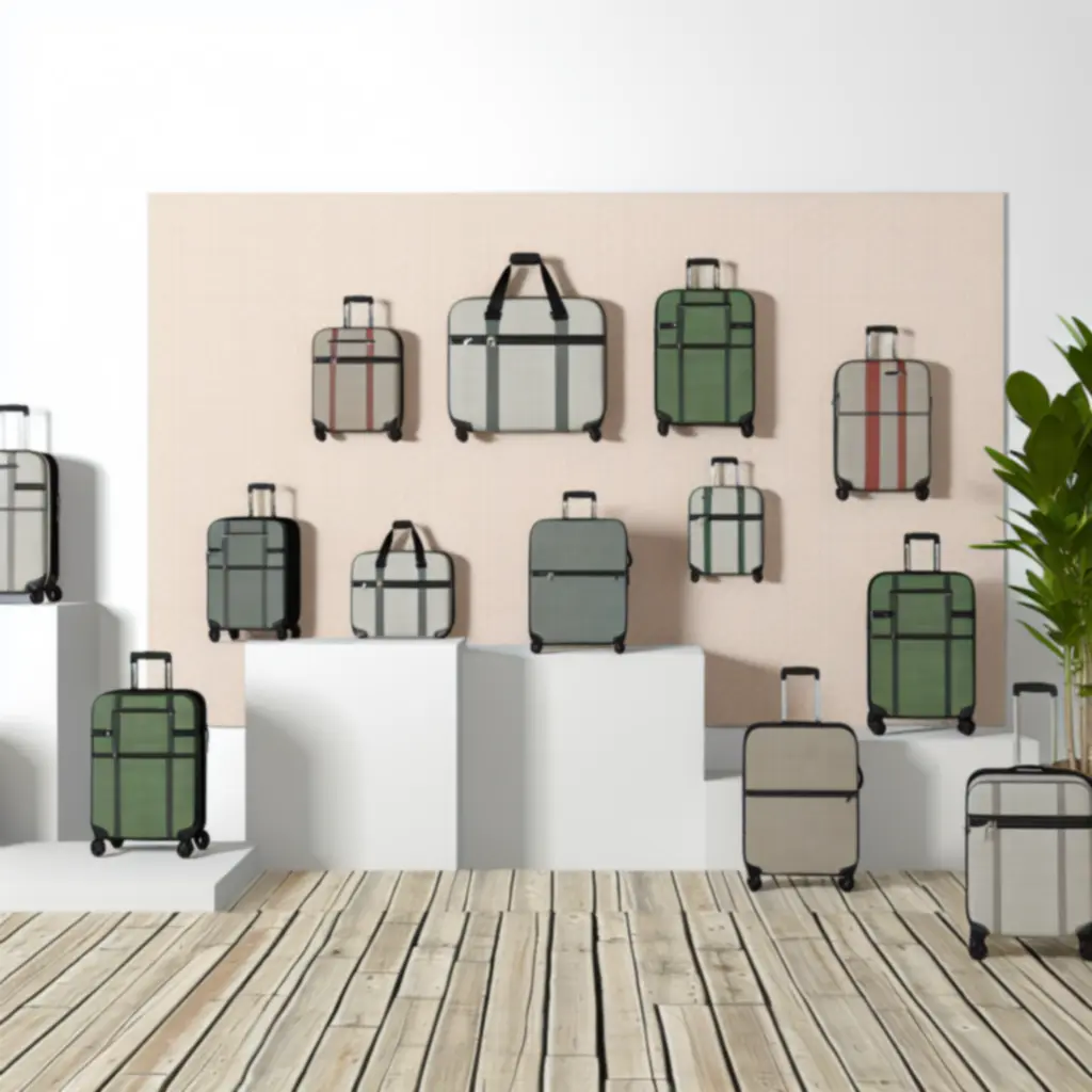 Kolekcja ekologicznych walizek i toreb podróżnych