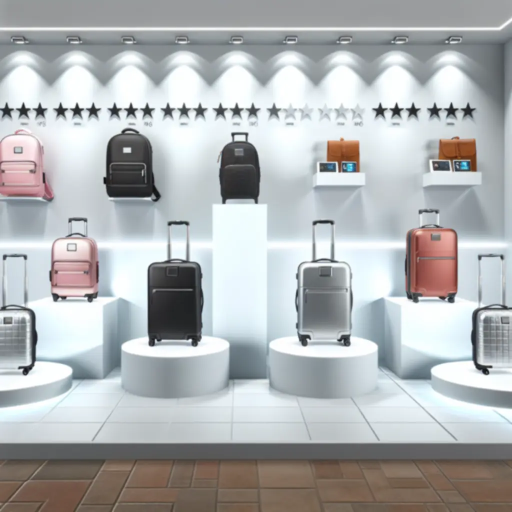 Zestaw najwyżej ocenianych walizek i plecaków podróżnych