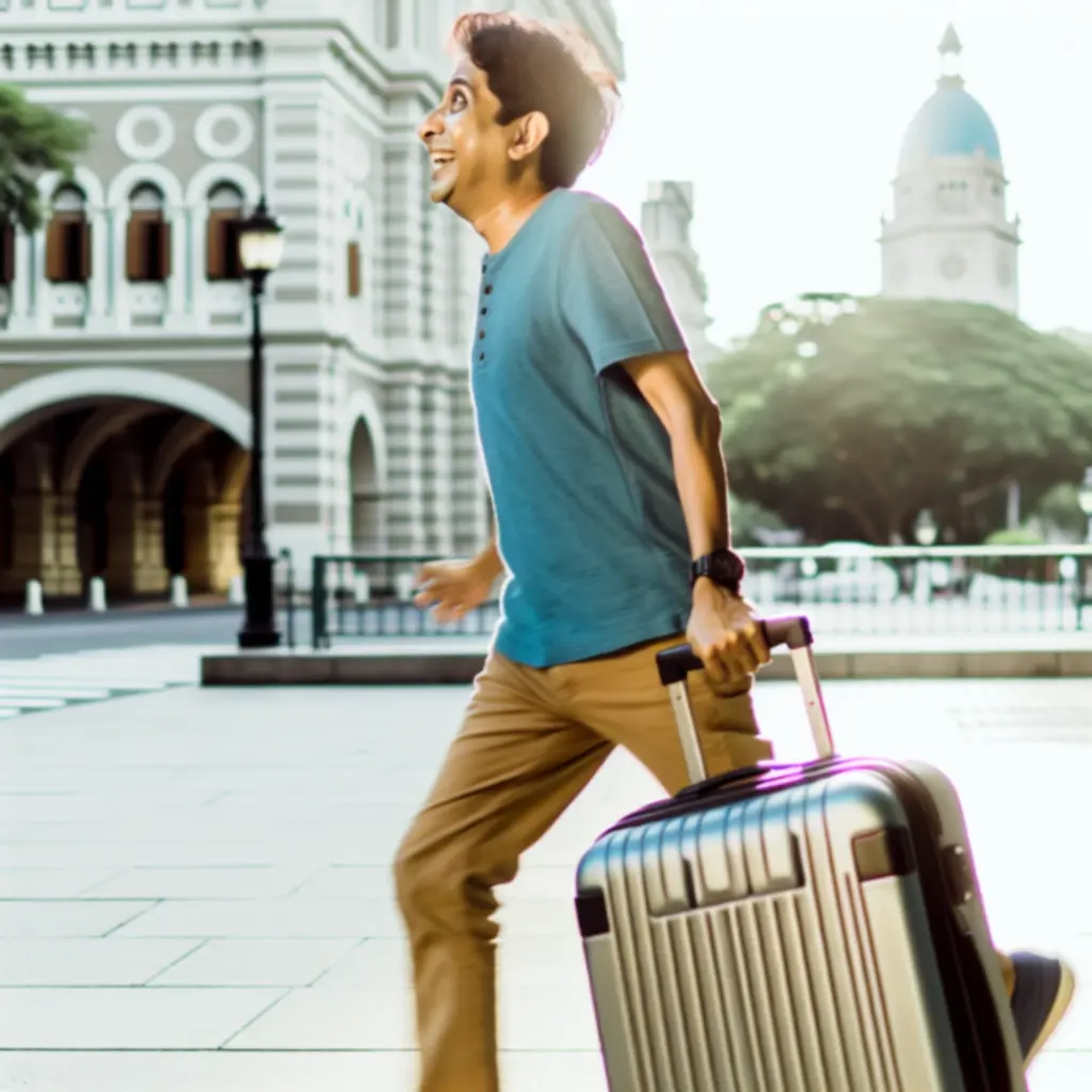 Różne modele walizek i plecaków traveelgear w realnych sytuacjach podróżnych